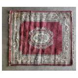 Pink floral Area Rug