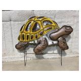 Tortoise metal yard decor