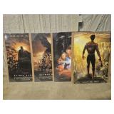 Bat Man, Spider Man & Star Wars Posters In Sealed