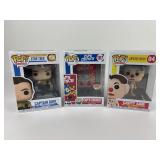 3 Funko Collectible Pops: Operation Cavity Sam,
