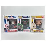 3 Funko Collectible Pops: Master's of the