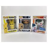 3 Funko Collectible Pops: Peeps Yellow Bunny,