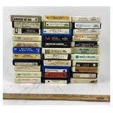 8-Track Tapes With Neil Diamond, Roy Clark, Connie