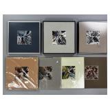 7 signed Diane Kunkle art Batiks, 3 framed