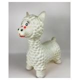 Vintage Hoppy Llama Bouncy Toy 21in Tall 16in long
