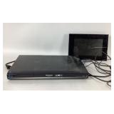 Panasonic Blu-ray Player, Sony Digital Frame