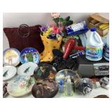 Decorative Plates, Audio System, Household Items