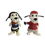 Roy Des of Fla. 1968 Dog Coin Banks With Felt Cost