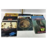Rock Vinyl Records Jim Hendrix, Rush, AC/DC