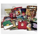 43 Vintage Gift Bags Mostly Christmas
