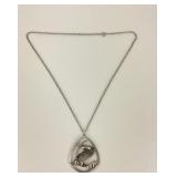 Vintage 1776 Scroll Necklace or Declaration