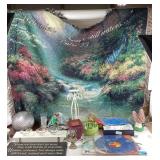 Thomas KinkadePsalm 23 Tapestry, Decor, Mushroom F