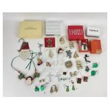 Large Christmas Jewelry Collection Brooches,