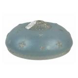 Frosted Blue Glass Ceiling Light Shade