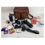 Minolta SRT MC-II Camera With Lenses, Accessories