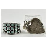 .925 Thailand Stamped Stering Silver ring, 9.16g