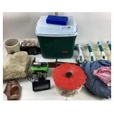 Rubbermaid Cooler, Garmin GPS, Household Items