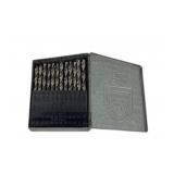 National Twist Drill Set in Metal Case