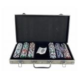 Poker Chips Set With Aluminum Case