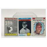 (3) Topps baseball cards - 1970 All Star Willie