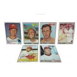 (6) Topps Phillies baseball cards - 1967 Johnny