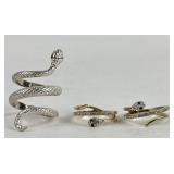 Snake Rings Designer Jewelry Collection