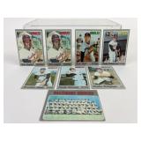 (8) 1970 Topps Orioles baseball cards - Marcelino