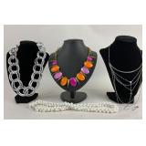 Designer Jewelry Collection 4 Necklaces