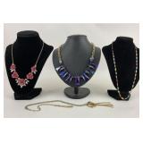 Designer Jewelry Collection 4 Necklaces