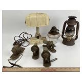 Metal Candlelight Sconces, V&O Kerosene Lamp, Art