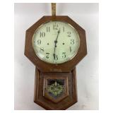 Hamilton Wall Regulator Clock With Pendulum
