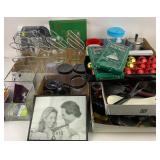 Kitchen Utensils, Holiday Bulbs, Glass Vases