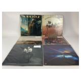 Rock, Folk Vinyl Records: Moody Blues, Poco, Blood