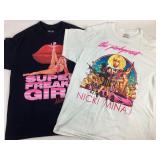2 Ninki Minaj Band T-shirts M/L