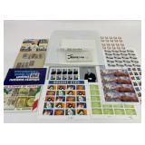 Unused Postal Stamp Sheets: 32c Bright Eyes, 33c