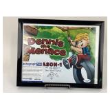Ron Ferdinand Dennis The Menace Season 1 Signed P