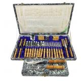 Semi Hamono KK Bamboo Handle Flatware Set