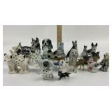 Ceramic Made in Japan dogs, Terrier Salt & Pepper