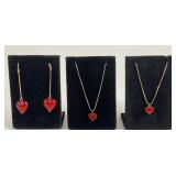 Designer Jewelry Collection Hearts Necklaces &