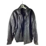 Croft & Barrow Black Leather Jacket XL