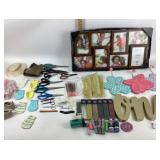 Craft Supplies, Photo Frame, Doll Clothes, Scizzor