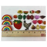 Vintage Magnet Collection - 22 pc