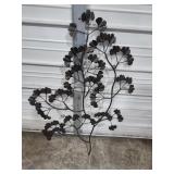Botanical Metal Wall Decoration 46 in. Tall