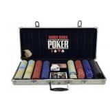 World Series Of Poker Chip Set With Case