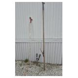 Tree Trimming Poles (2) & Hedge Trimmers