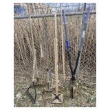 Kobalt Post Hole Diggers, 8 x 8 1Tamper, Hoes,