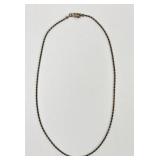 .925 Italy CDI Stamped Sterling Silver Rope Chain