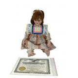 Great American Doll Company Porcelain Doll
