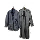 Grey London Fog Towne Coat, Roundtree & Yorke Jack