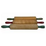 Painted Wooden Rolling Pins